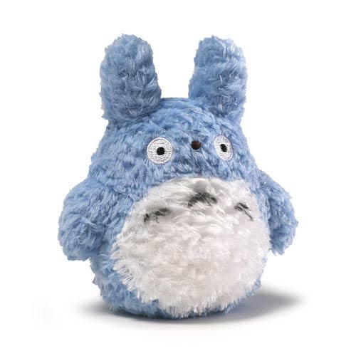 My Neighbor Totoro Fluffy Blue Totoro 5 1/2-Inch Plush